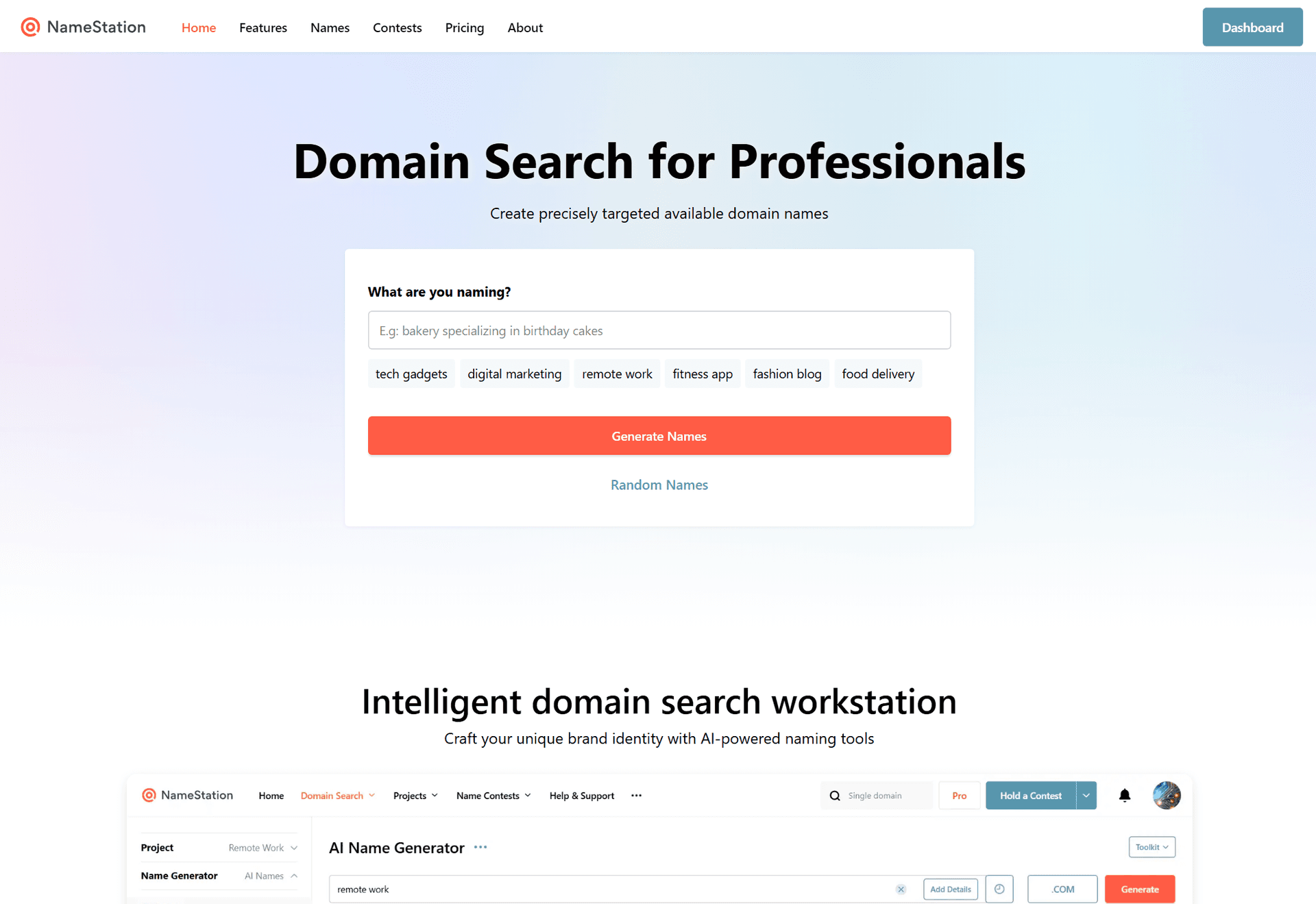 Professional Domain Name  Search